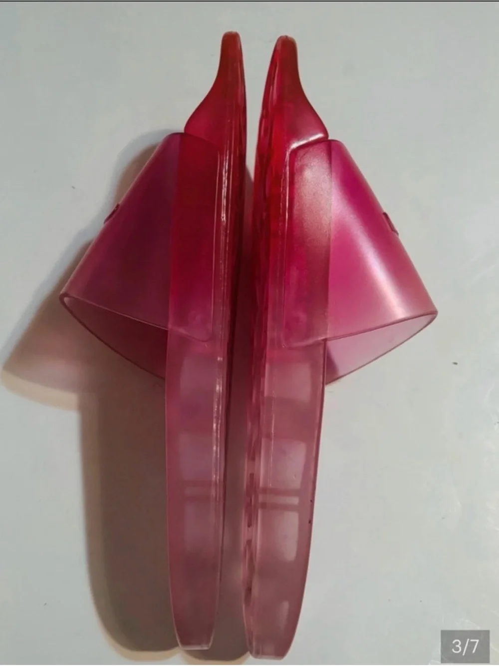 Coach Pink Ombre Slide Sandals